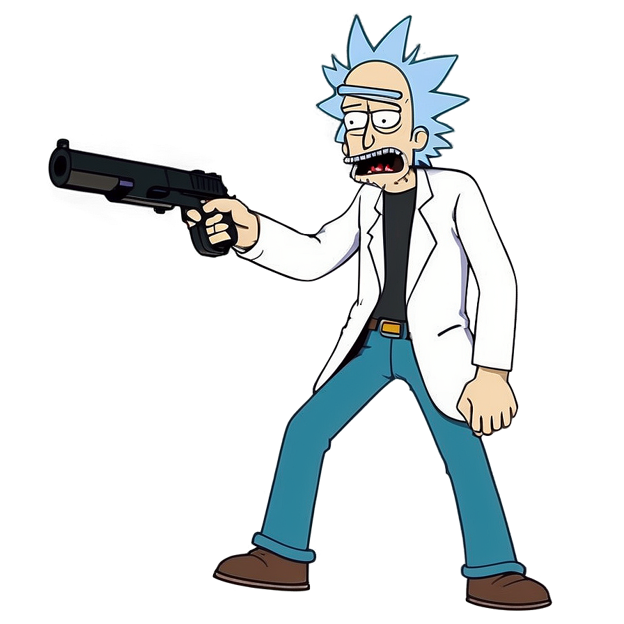 Rick Sanchez Cartoon PNG 35 PNG with transparent background