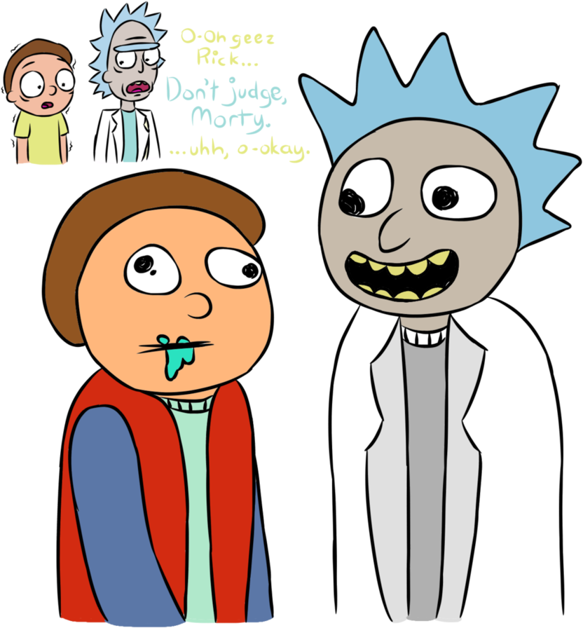 Rickand Morty Dialogue Scene