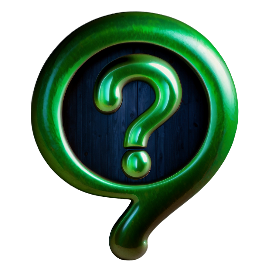 Riddler Question Mark Concept Png 4