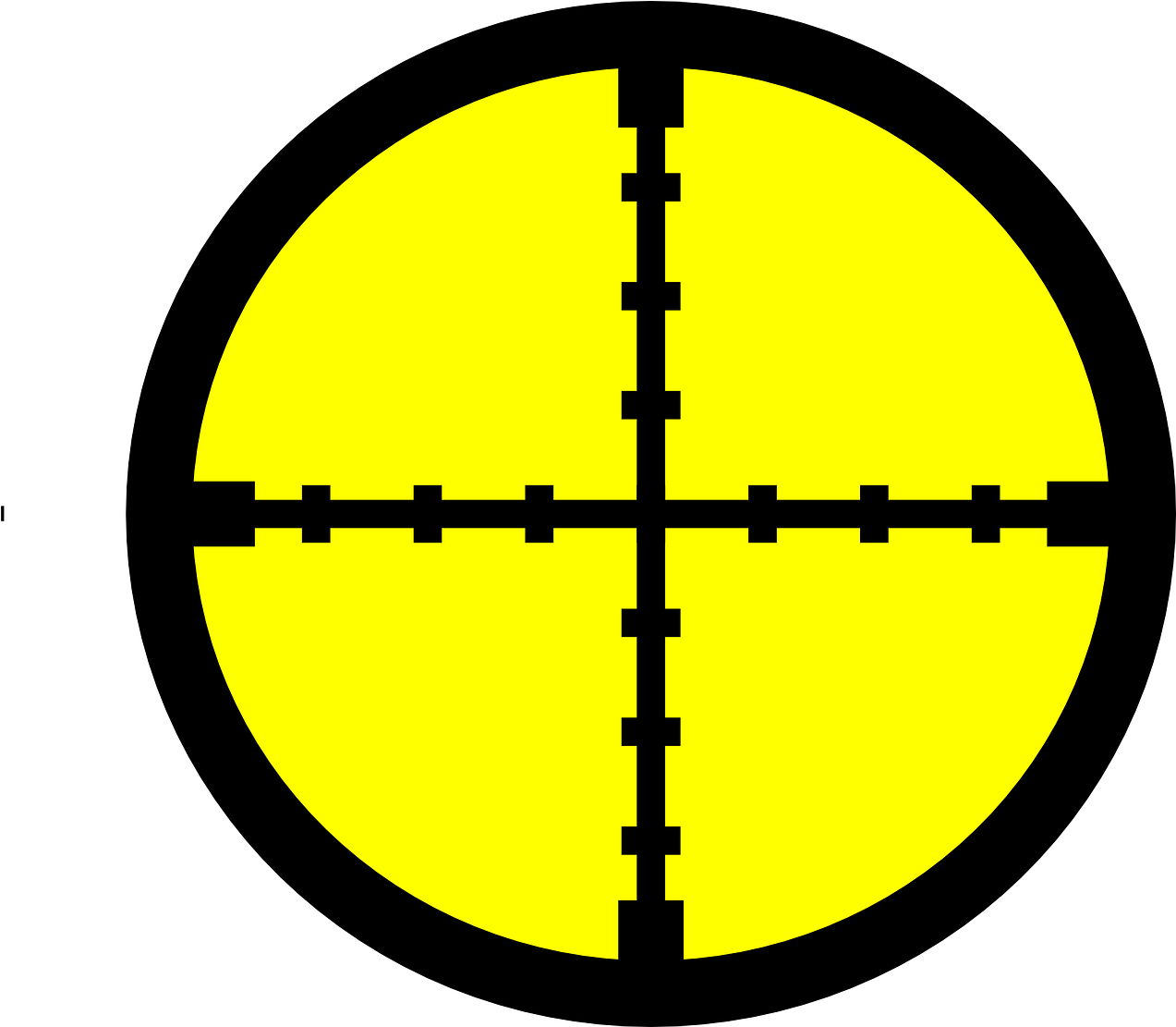 Transparent Sniper Target Png - Crosshairs Clipart, Png Download PNG image with a transparent background, free high-resolution download