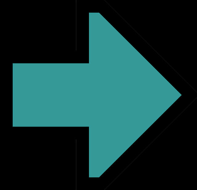 Right Arrow Icon Black Background