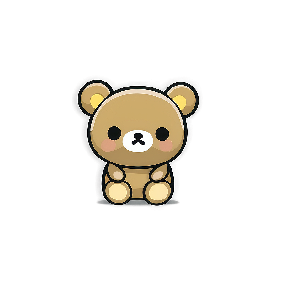 Rilakkuma Character PNG hnc PNG with transparent background
