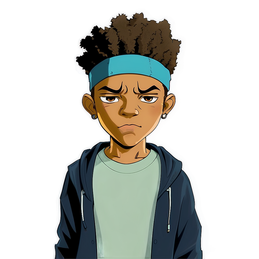 Riley Freeman Boondocks Character Png 06252024