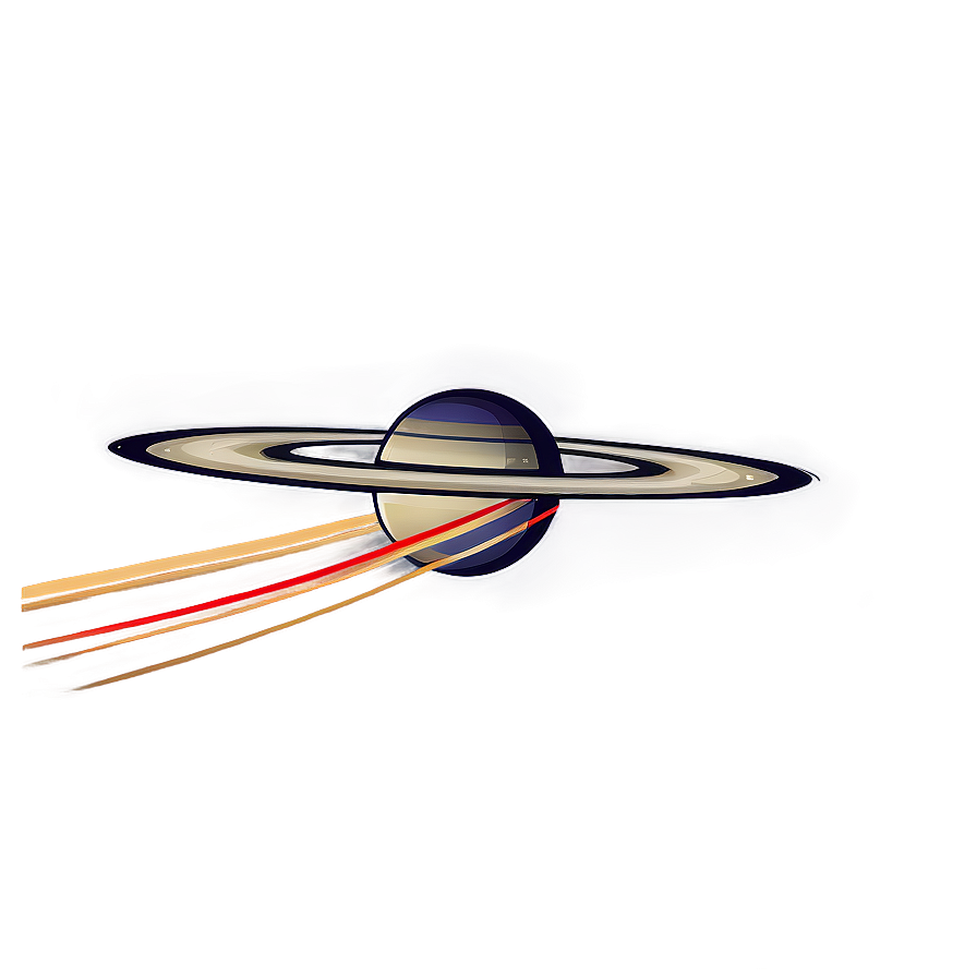 Ringed Saturn Illustration PNG ghc17 PNG with transparent background