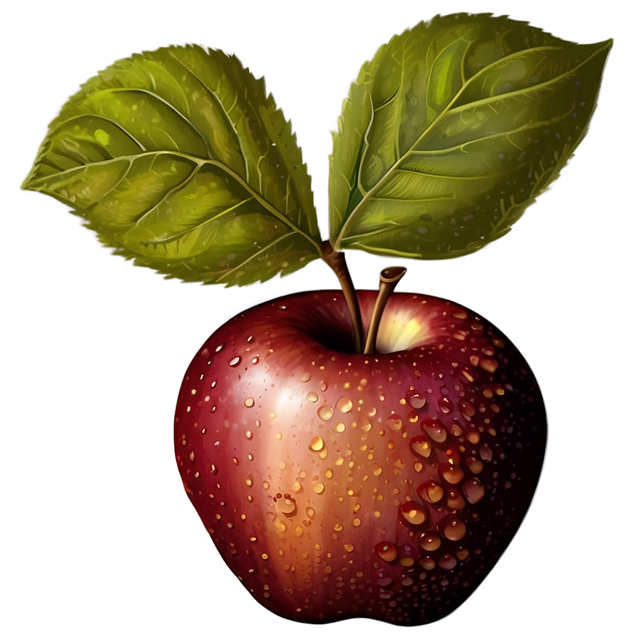 Ripe Apple Clipart Png 06272024