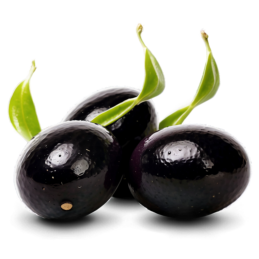 Ripe Black Olives Png 31