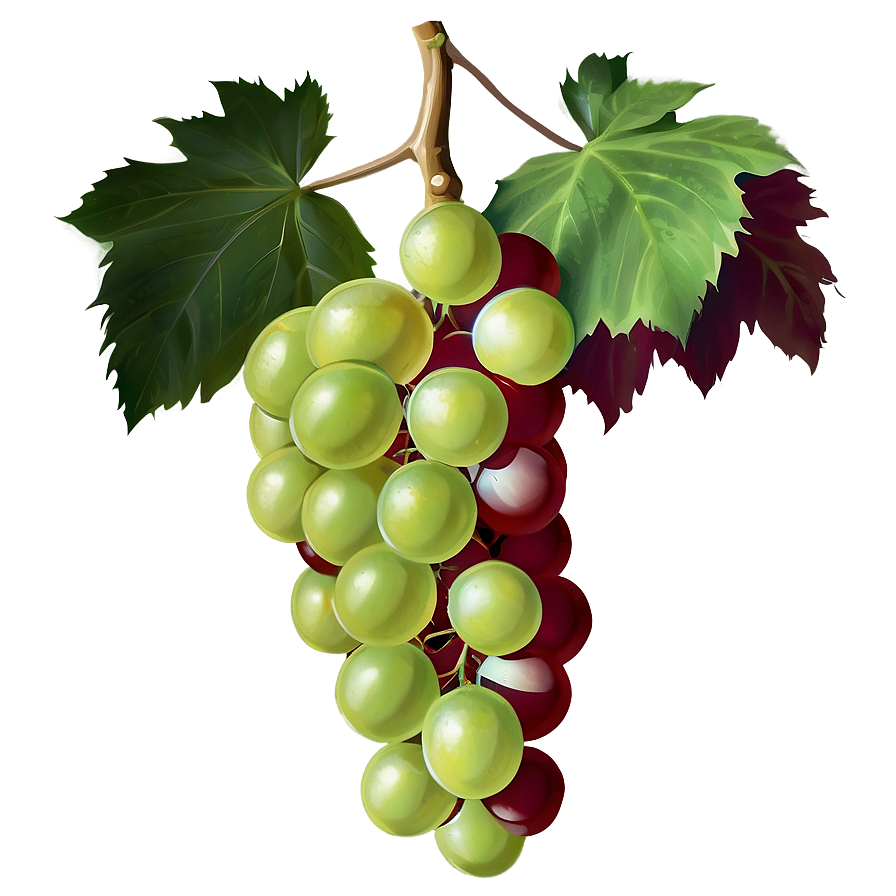 Ripe Grape Bunch Png 6