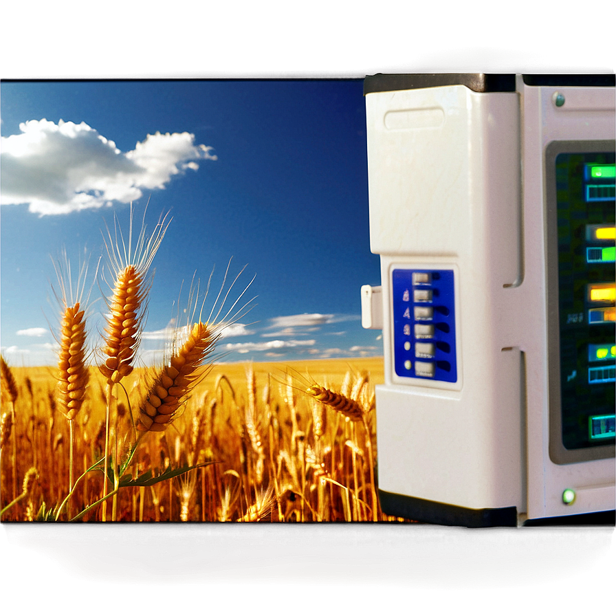 Ripe Wheat Panorama PNG hvj PNG image with a transparent background, free high-resolution download