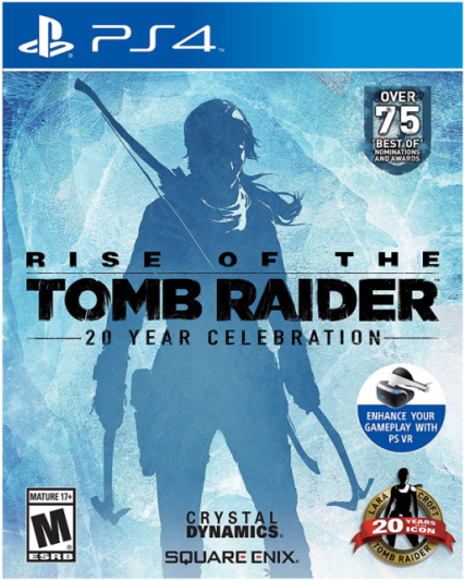 Riseofthe Tomb Raider20 Year Celebration P S4 Cover Art