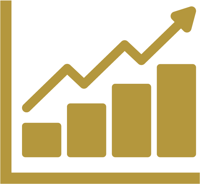 Investing Clipart Revenue - Investment Gold Icon Png, Transparent Png PNG with transparent background