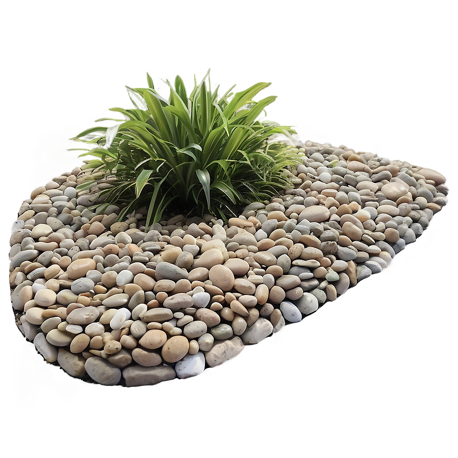 River Rock Landscape Edging Png 16