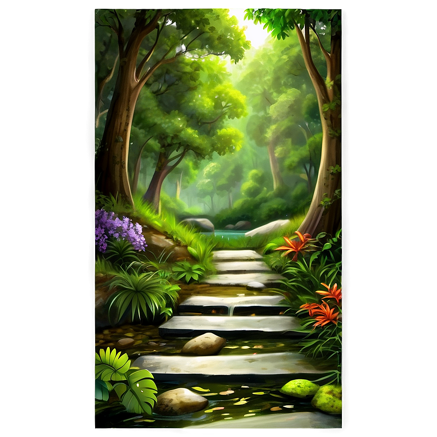 River Side Path PNG srq PNG with transparent background