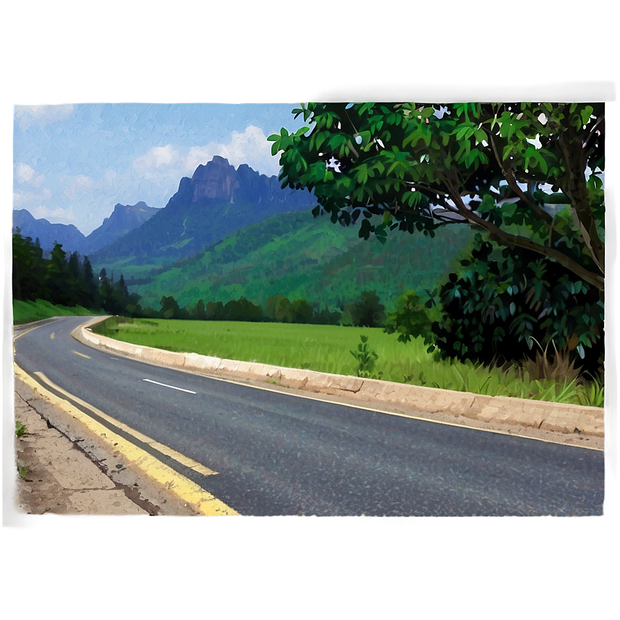 Road View PNG 51 PNG with transparent background