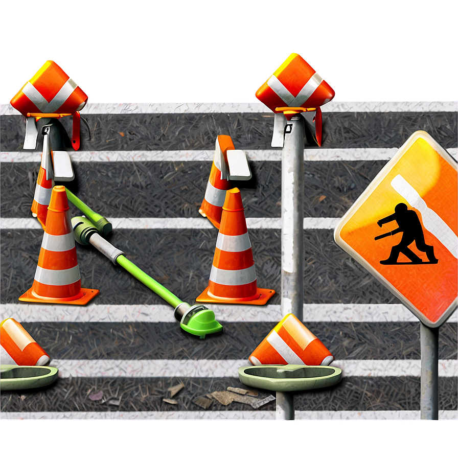 Road Work In Progress Png 94