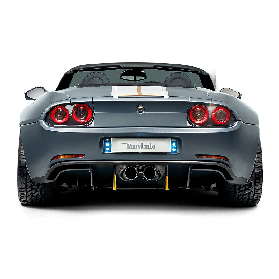 Roadster Rear View Png 17