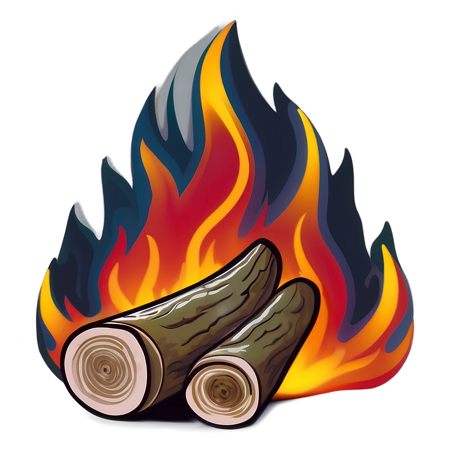 Roaring Campfire Glow PNG 31 PNG image with a transparent background, free high-resolution download