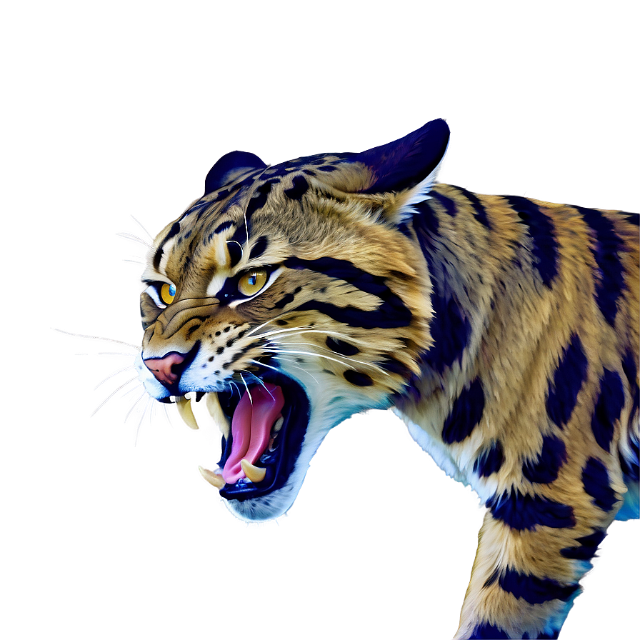 Roaring Wildcat Graphic Png Lry