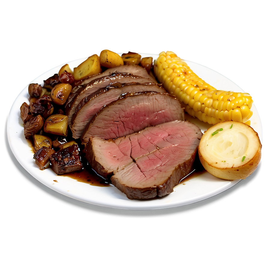 Roast Beef Dinner PNG 64 PNG with transparent background