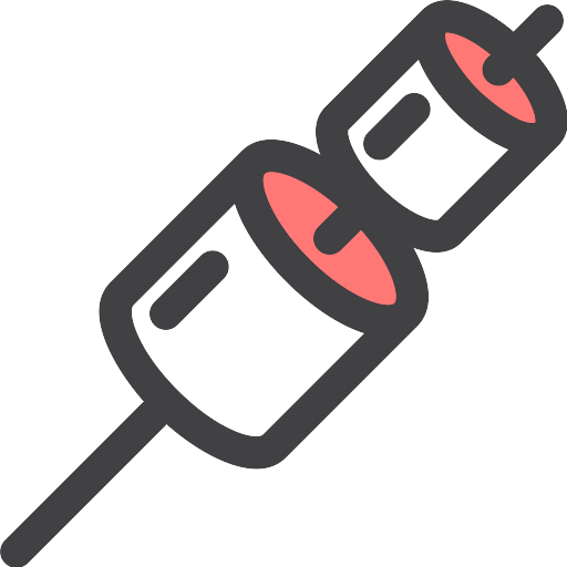 Roasted Marshmallows Icon PNG with transparent background
