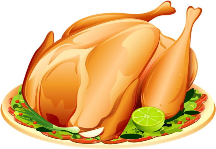 Roasted Turkey Clipart