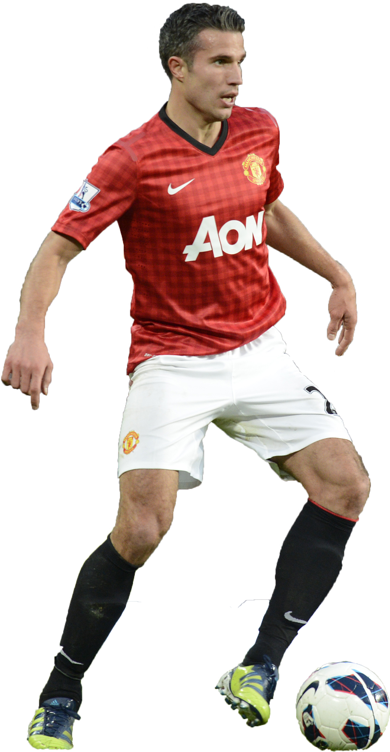 Robin Van Persie Png Man Utd - Cr7 Manchester United Png, Transparent Png PNG with transparent background