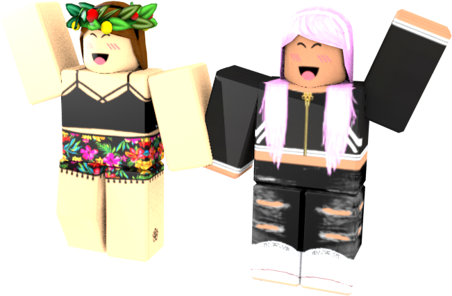 Roblox_ Characters_ Celebration_ Pose PNG with transparent background