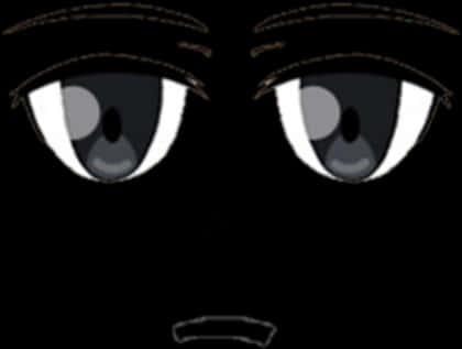 Roblox Face Closeup PNG image with a transparent background, free high-resolution download