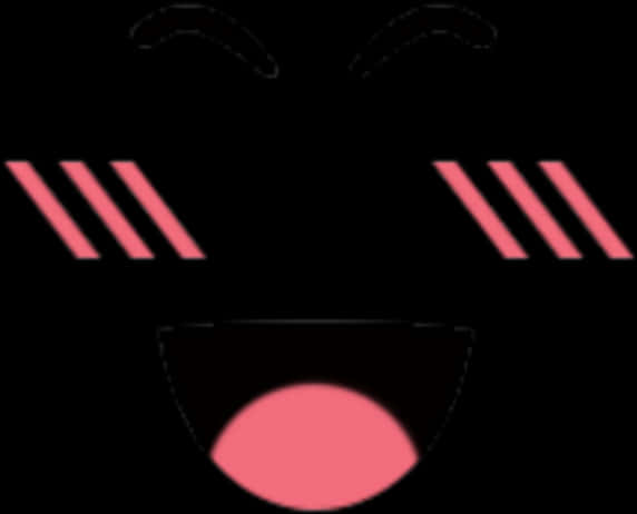 Roblox Face Expression Graphic PNG image with a transparent background, free high-resolution download