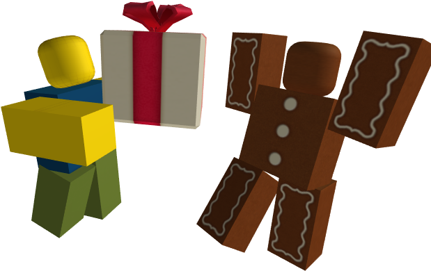 Roblox Giftsand Gingerbread Character