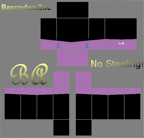 Roblox Purple Outfit Template