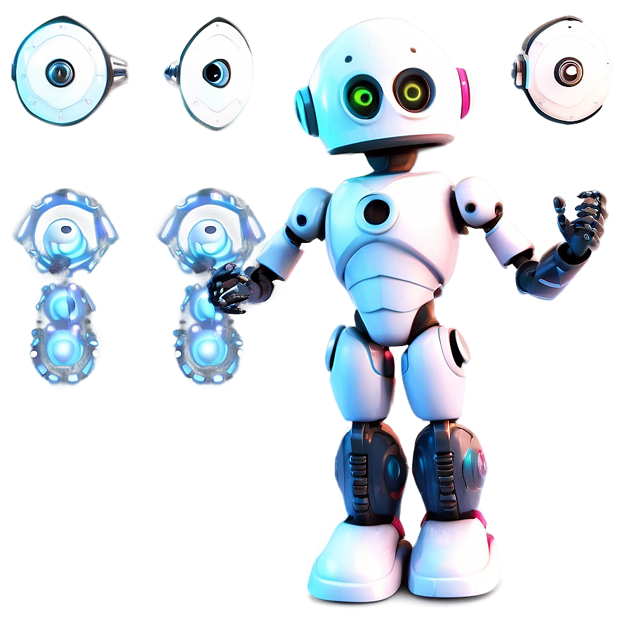 Robot And Sci-fi Cartoon Character Png 78