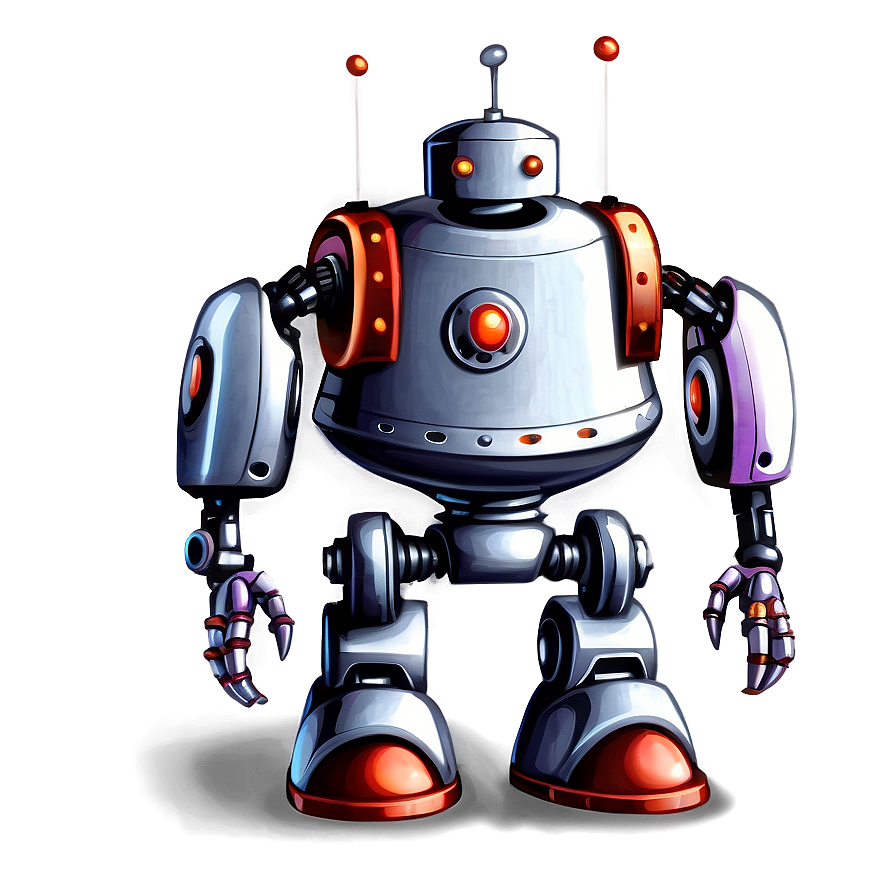 Robot Clipart B