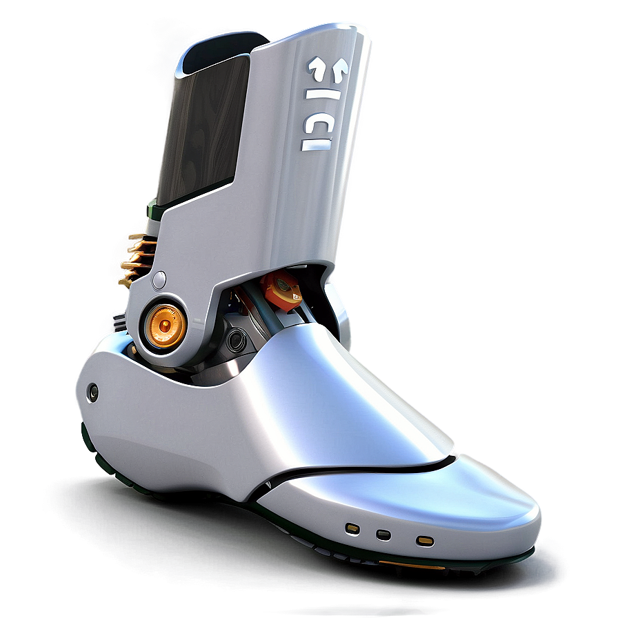 Robot Foot Design PNG wqw50 PNG with transparent background