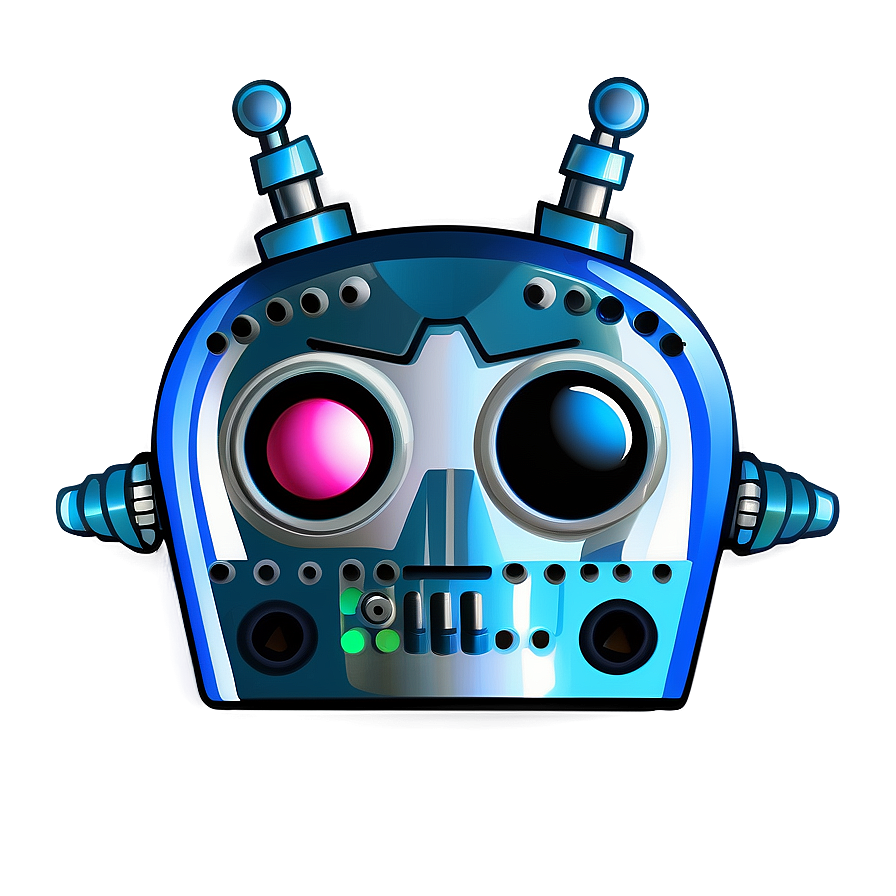 Robot Head Clipart Png 96