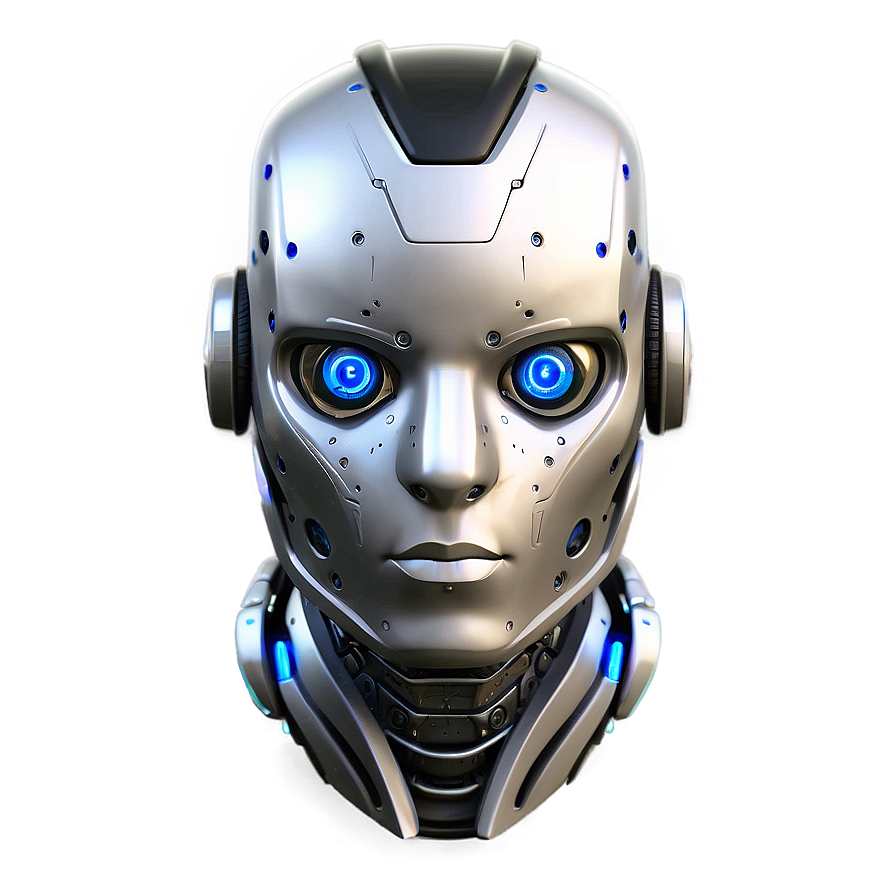 Robot Head Sketch Png 70