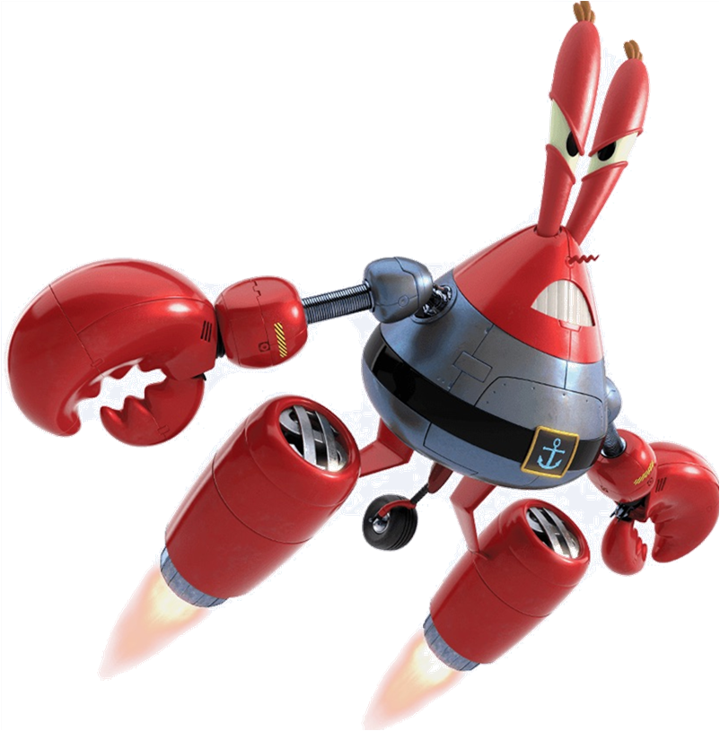 Spongebob Squarepants Sponge Out Of Water Mr Krabs, HD Png Download PNG with transparent background