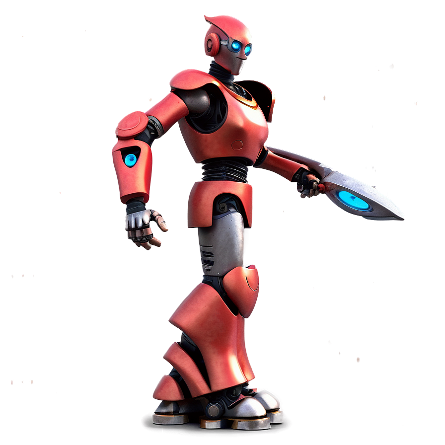 Robot Warrior Character Png Gcp