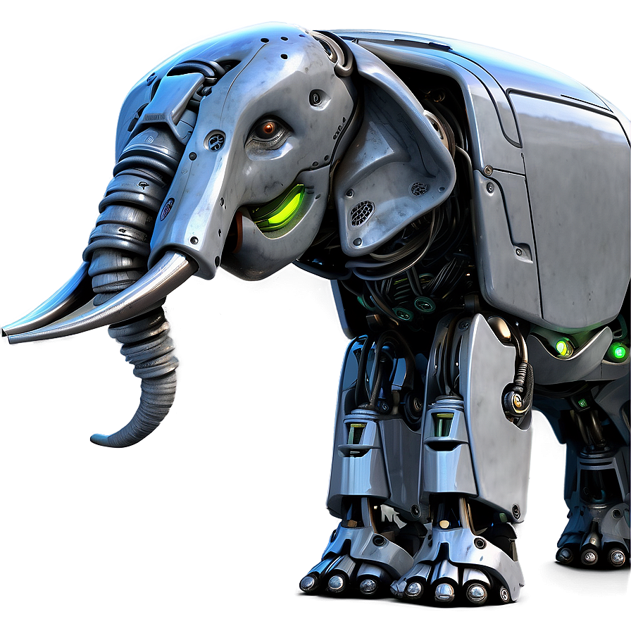 Robotic Elephant Concept Png Tag