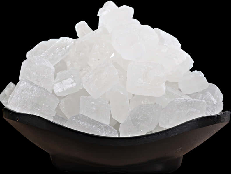 Rock Crystal Sugar Bowl PNG with transparent background