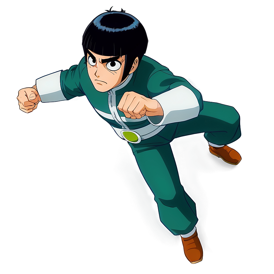 Rock Lee Drunken Fist Style PNG 2 PNG with transparent background