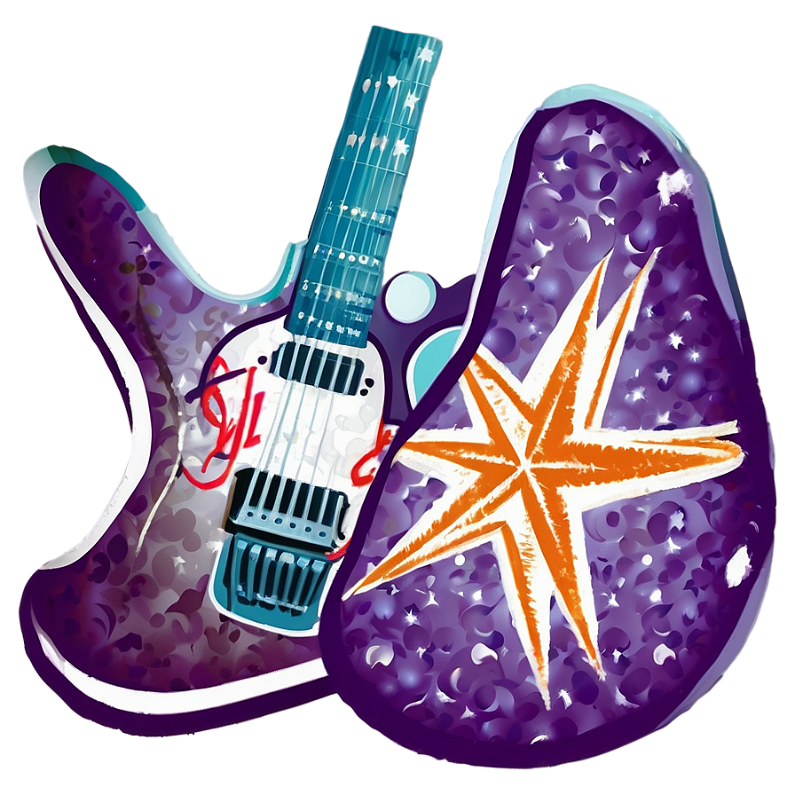 Rock Star Autograph Png 06282024