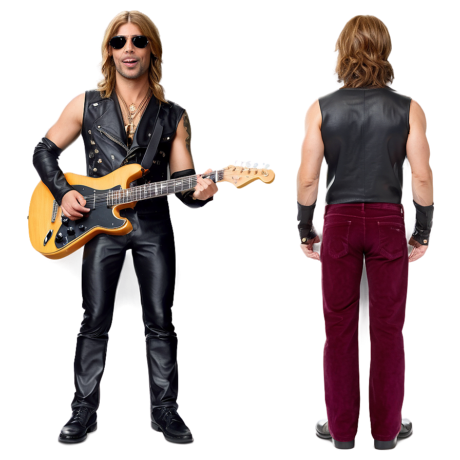 Rock Star Costume Png 06242024