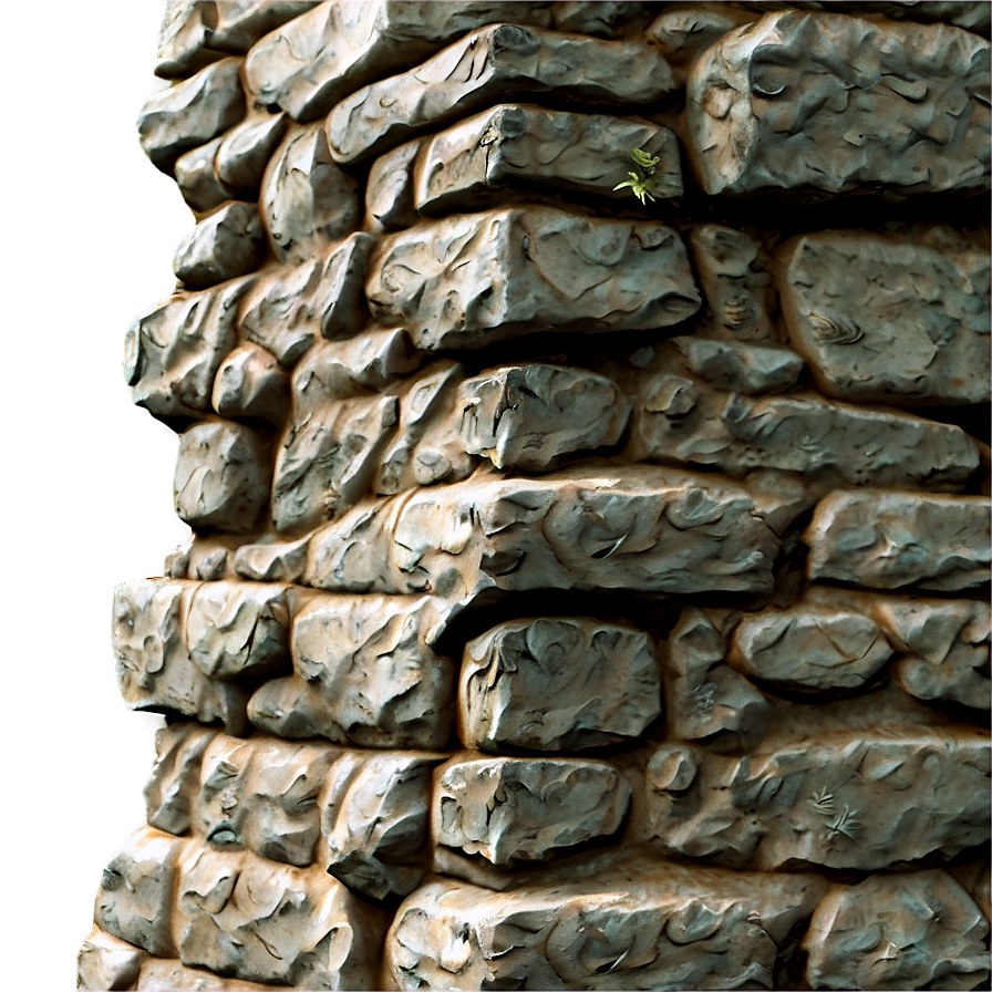 Rock Wall Facade Png 06292024