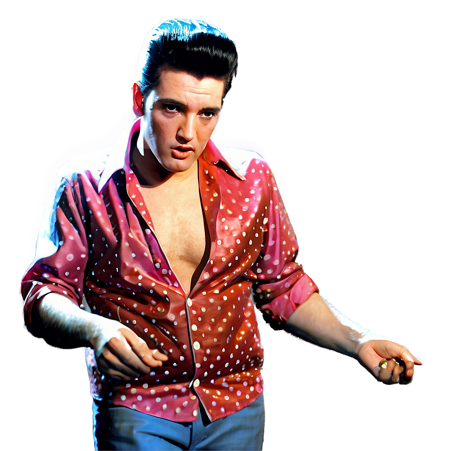 Rockabilly Elvis Presley Png 06112024