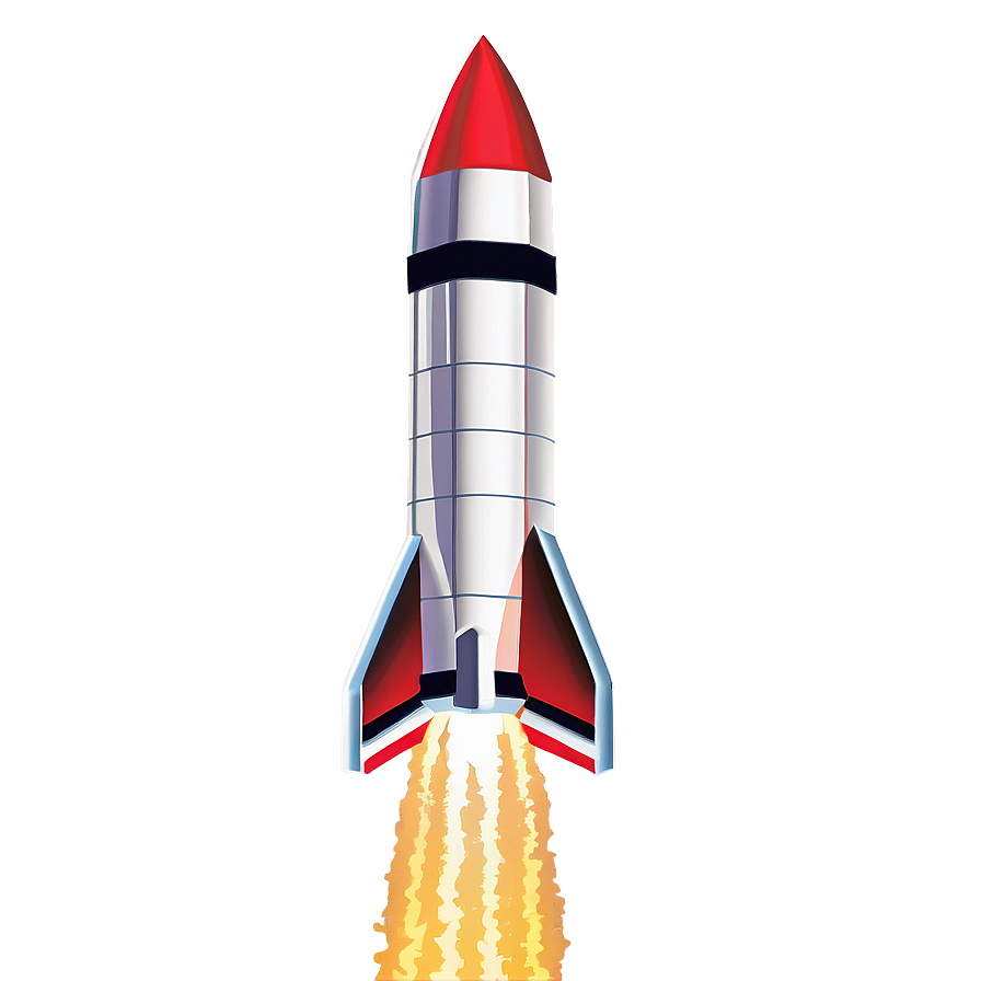 Rocket In Flight Png 85