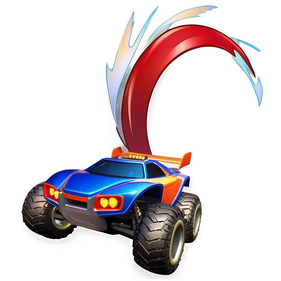 Rocket League Car Close-up Png 06122024