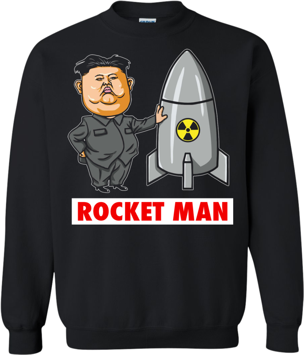 Rocket Man Sweatshirt Design