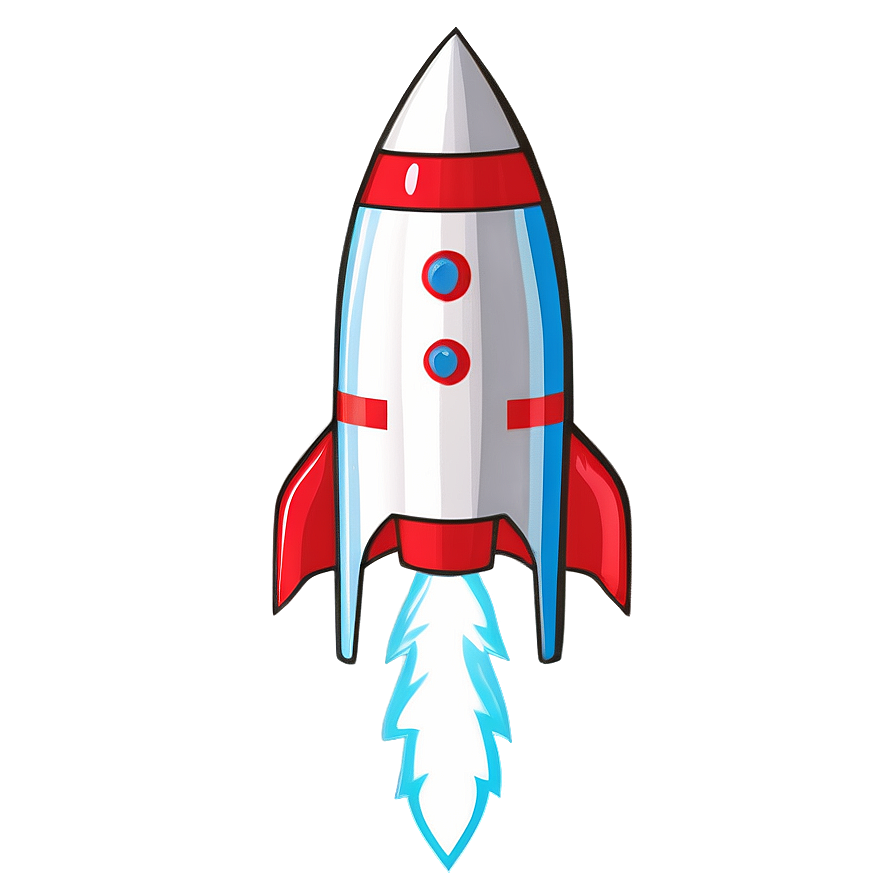 Rocket Outline Clipart Png 14