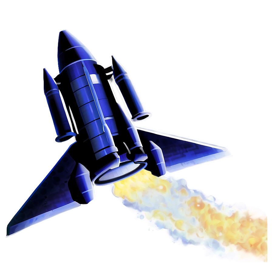 Rocket Silhouette Png 7