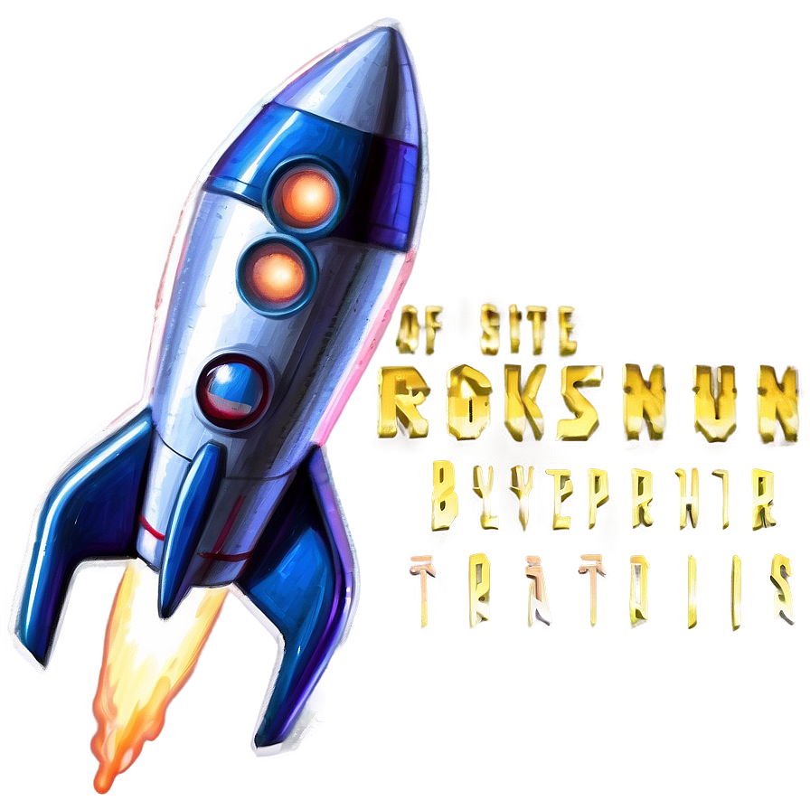 Rocketship Blueprint Png 06132024